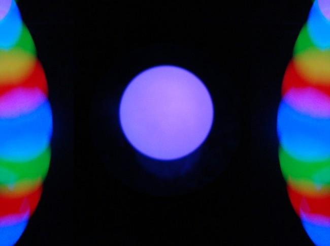 Светодиодный электро-мяч для жонглирования 70мм.