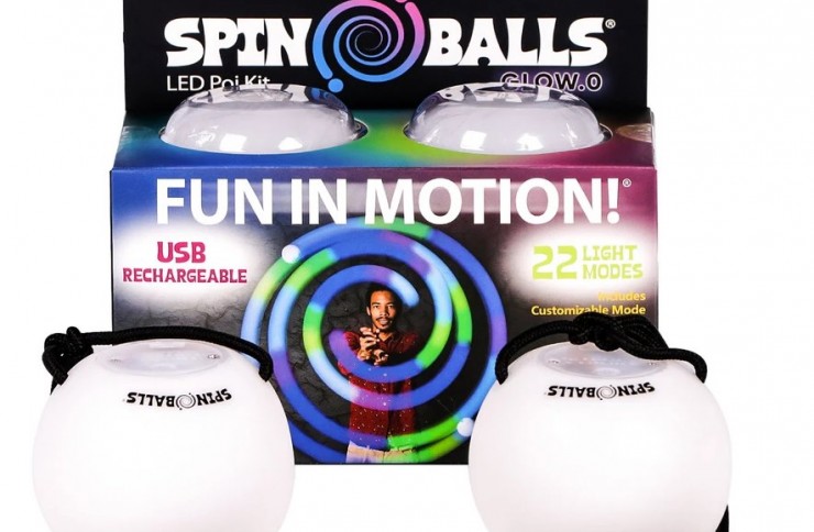 Cветовые пои - Spinballs / США / 22 Режима