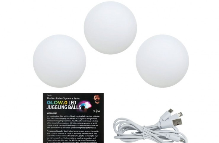 Светодиодные шары для жонглирования (Wes Peden Glow.0) / США