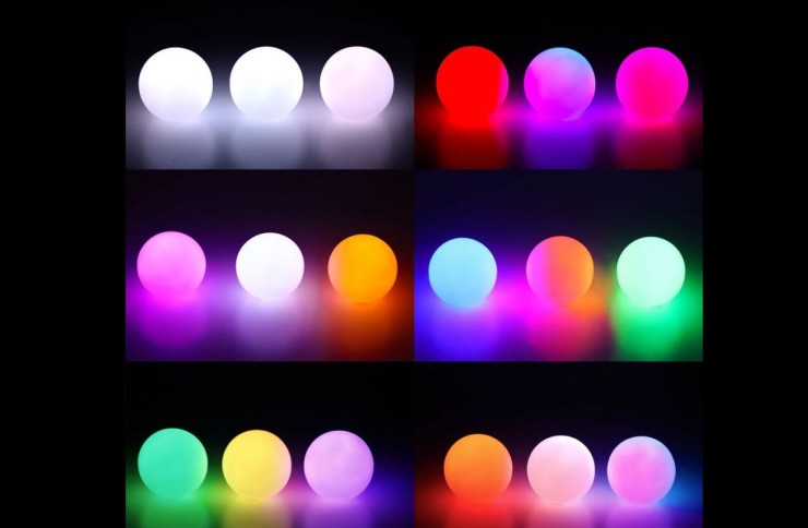 Светодиодные шары для жонглирования (Wes Peden Glow.0) / США