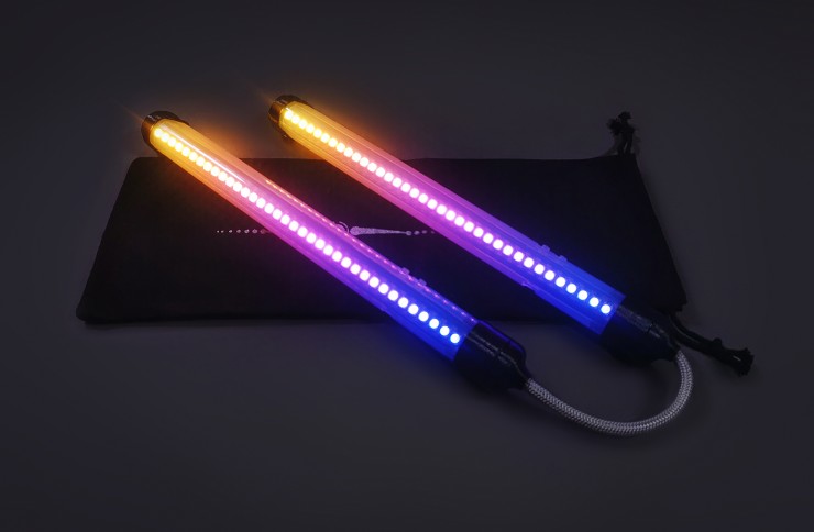 Пиксельные нунчаку / Nunchaku 36 / 28см 