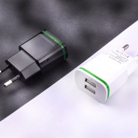 USB адаптер 2.1A - 2 порта