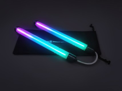 Пиксельные нунчаку / Nunchaku 80HD / 28см 